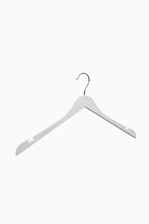 10'lu DBP 40cm Ahşap Görünümlü Dolgulu Plastik Üst Grup Askısı (5) AkalBatu