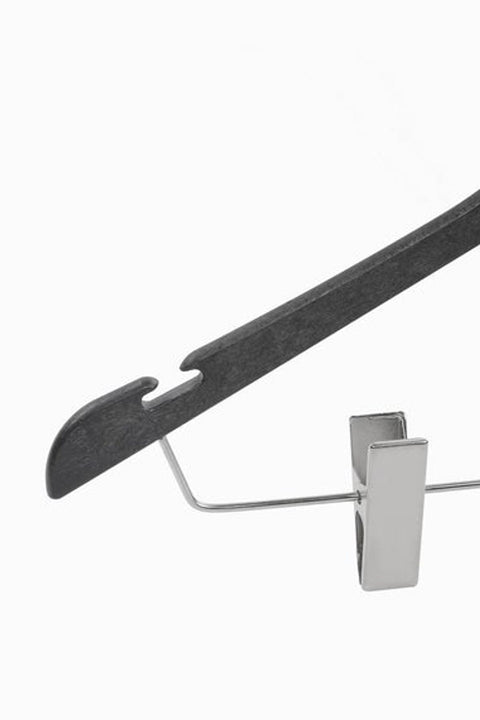 10'lu DBP 45cm Ahşap Görünümlü Dolgulu BM Plastik Takım Askısı (4) AkalBatu