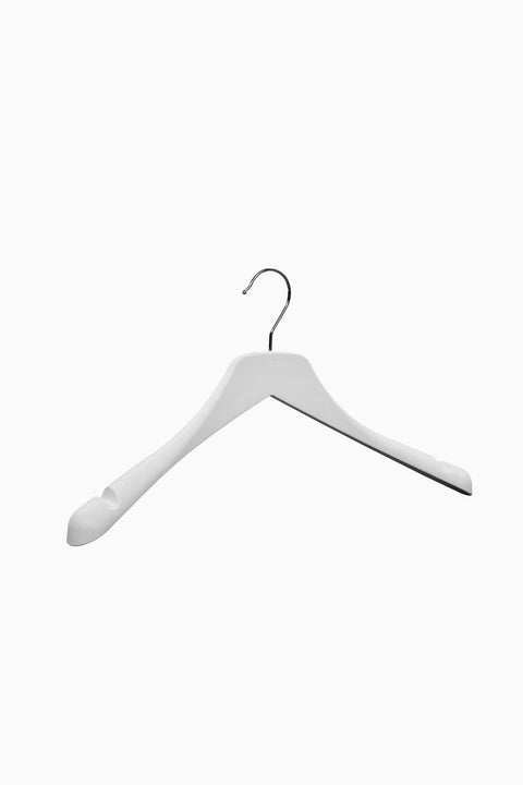 10'lu DCK 45cm Ahşap Görünümlü Dolgulu Plastik Üst Grup Askısı (4) AkalBatu