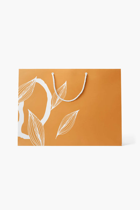No1 25'li Floral Seri Kraft Çanta (10) AkalBatu