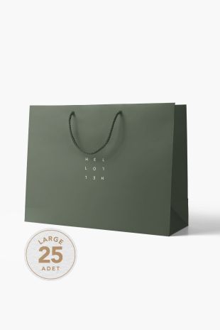 No1 25'li Minimal Seri Kraft Çanta (8) AkalBatu