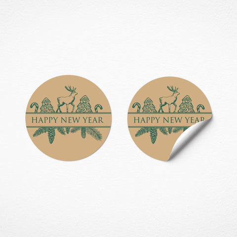 No1 27'li Yeni Yıl Seri Sticker (6) AkalBatu