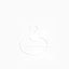 10-Piece Shawl Hanger - White