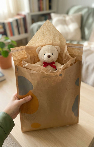 No1 25'li Desenli Kargo Zarfı