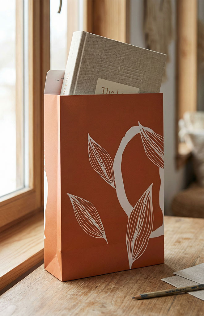 No1 25'li Floral Seri Kargo Zarfı