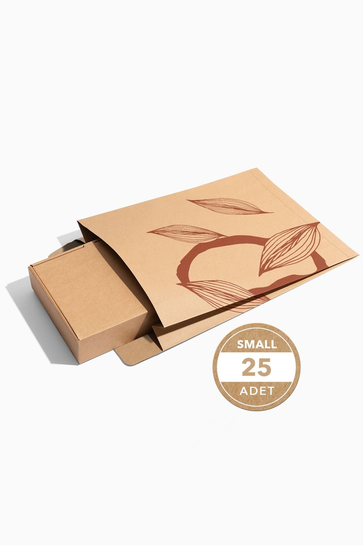 No1 25'li Floral Seri Kargo Zarfı (3) AkalBatu