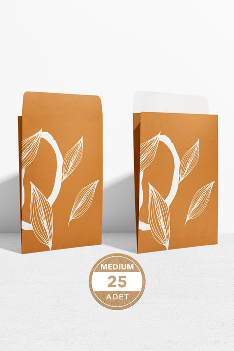 No1 25'li Floral Seri Kargo Zarfı (5) AkalBatu