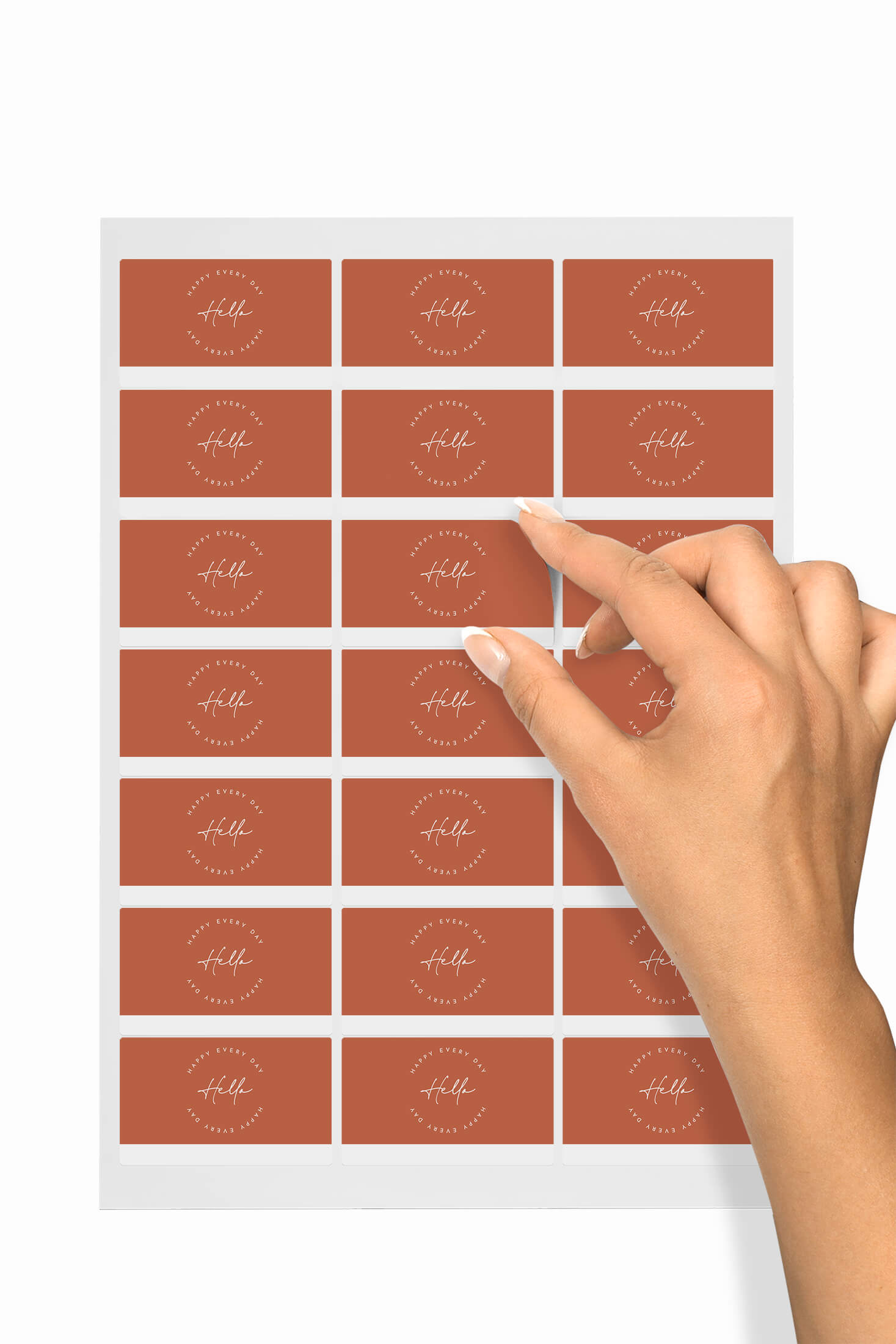 No1 27'li Floral Seri Sticker (3) AkalBatu
