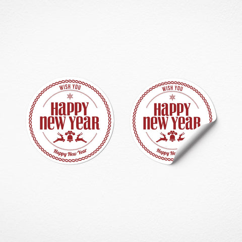 No1 27'li Yeni Yıl Seri Sticker (3) AkalBatu