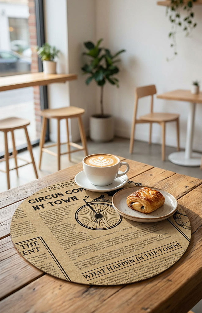 No17 36-Piece Round Food Serving and Presentation Paper