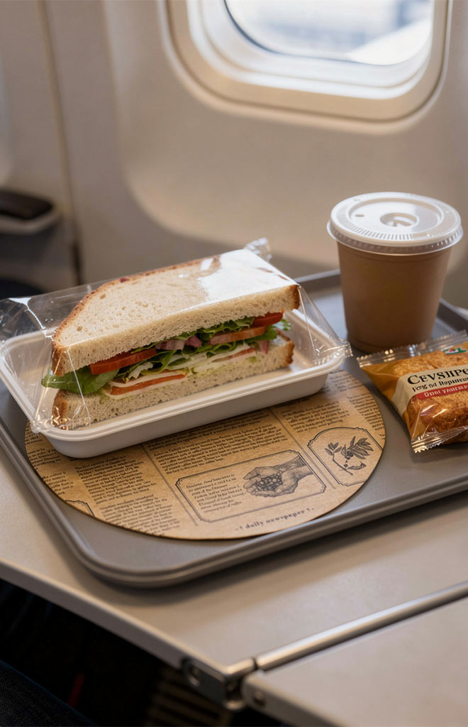 No19 36-Piece Round Food Serving and Presentation Paper