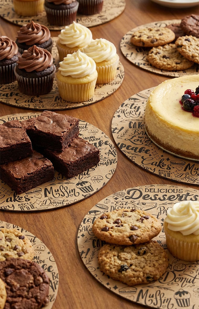 No20 36-Piece Round Food Serving and Presentation Paper