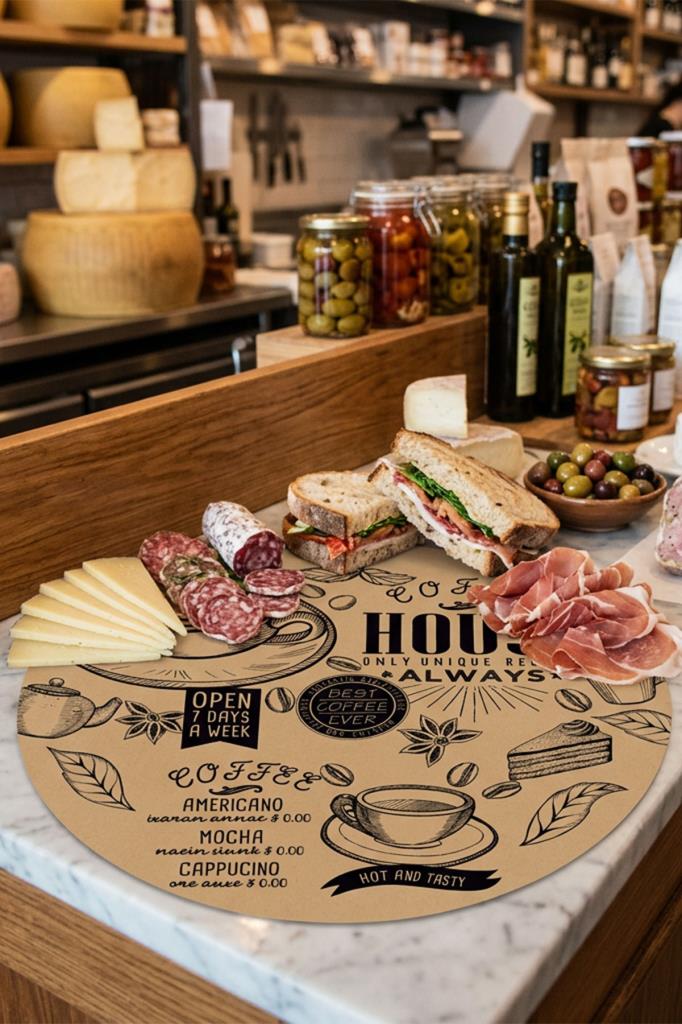 No28 36'lı Yuvarlak Gıda Servis ve Sunum Kağıdı