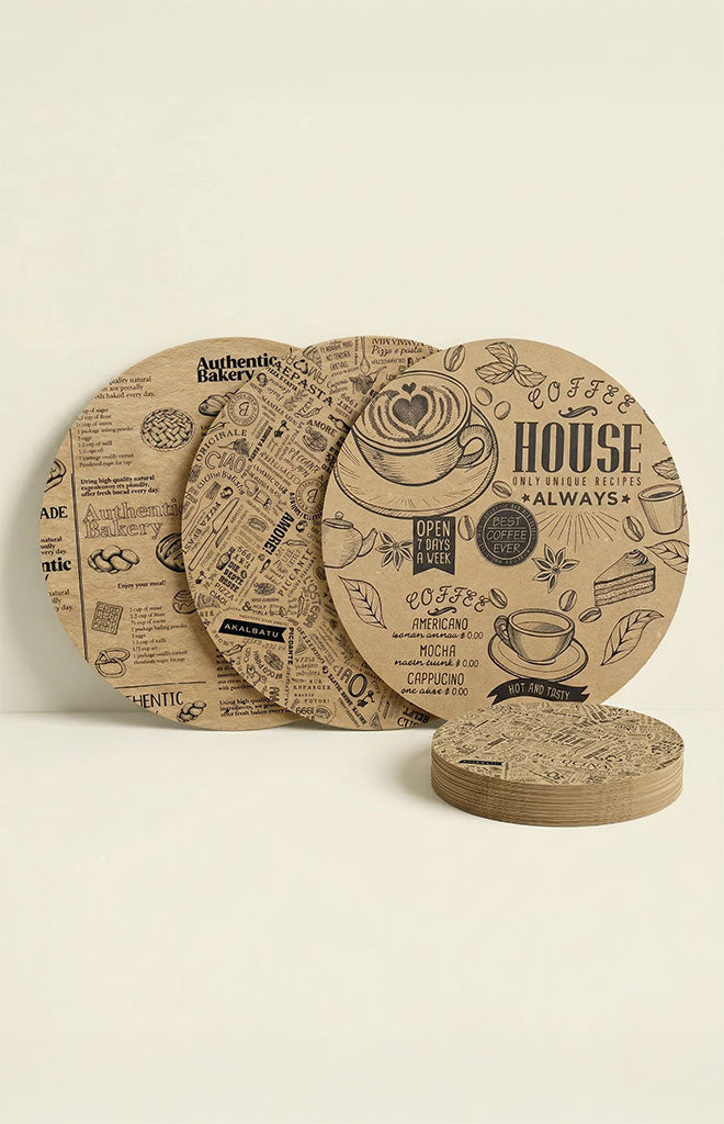 No29 36'lı Yuvarlak Gıda Servis ve Sunum Kağıdı