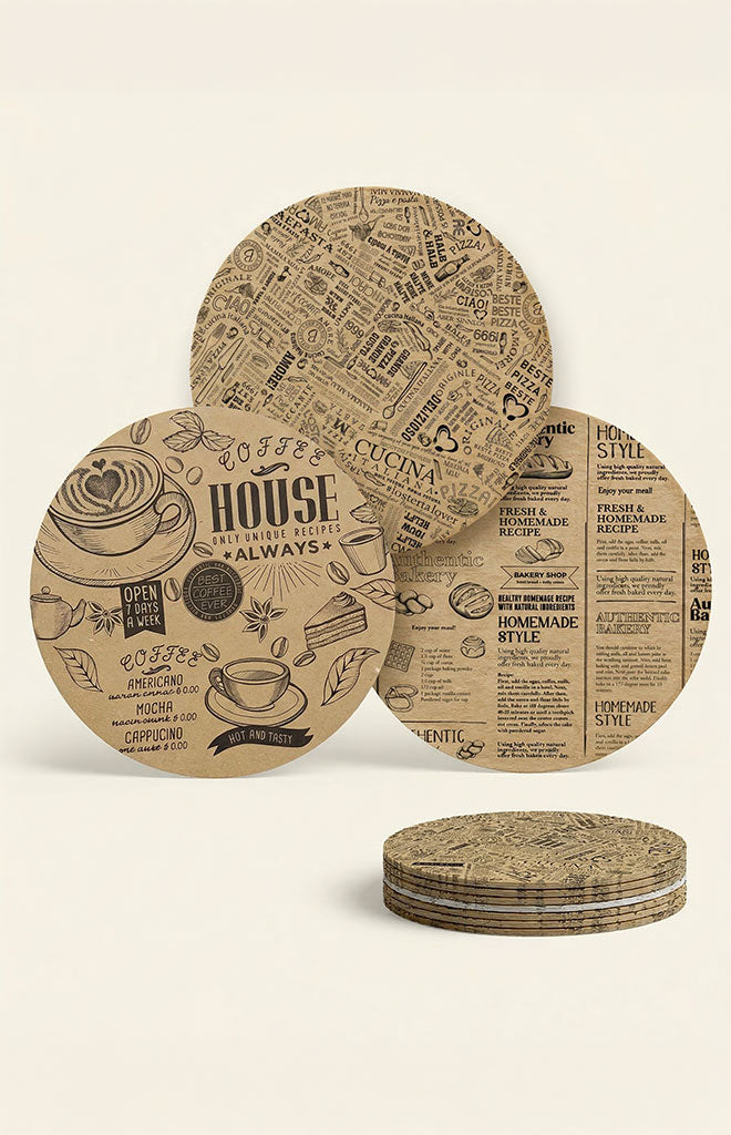 No29 36'lı Yuvarlak Gıda Servis ve Sunum Kağıdı